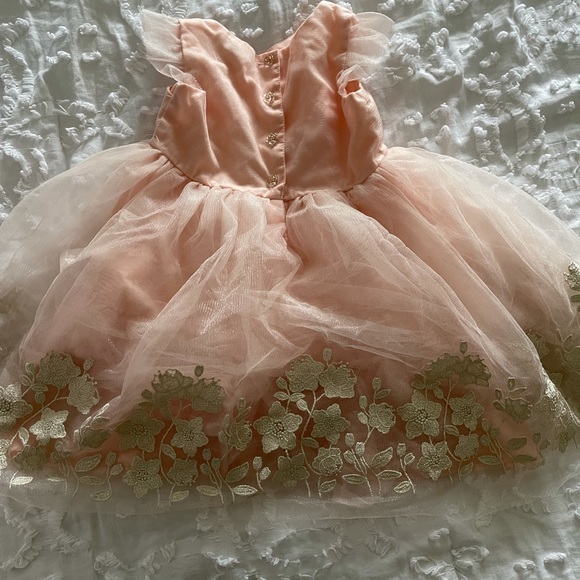 Toddler Girls fancy tulle dress - Picture 3 of 5